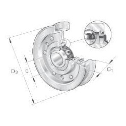 Įtempiklio skriemulio mazgas RSRB16159LO