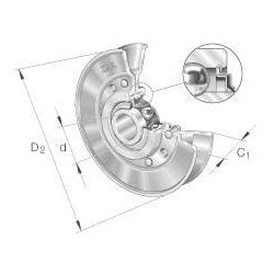 Diržo tempimo ritinėlis RSRA16186L0