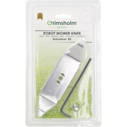 Peilis Robomow RC/RS/TS/MS, 1x peilis, 2x varžtai ir šešiakampis raktas FGP124