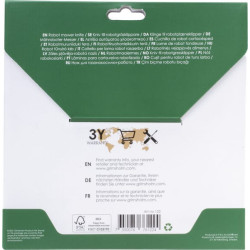 Peilis Stiga Autoclip žoliapjovei, 29 cm, 1x Peilis su 4 varžtais FGP122