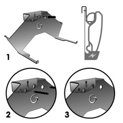Roboto sieninis laikiklis, skirtas „Einhell GC-RM 500“ / „Freflexo 600/900“ FGP4068