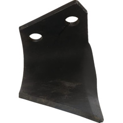 Rotovatoriaus peilis 160x125x95mm, 7 mm storio, tinka Argam R68167N