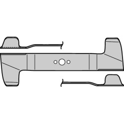 Ašmenų ilgis: 390 mm, apvali skylė: Ø20, gamintojas „Kramp FGP010050“.