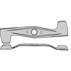 Peilio ilgis: 420 mm / 17 colių, apvali skylė: Ø21, tinka „Honda“, gamintojas „Kramp FGP007155“.