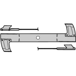 Ašmenų ilgis: 395 mm, apvali skylė: Ø20, gamintojas Kramp FGP007153
