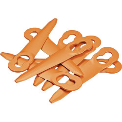 Ašmenų rinkinys, 8x, PVC, PolyCut 2-2 40080071000AFW