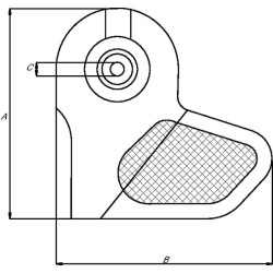 Ašmenų antgalis, 1 vnt. FGP011053