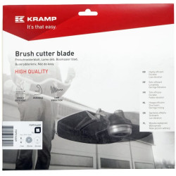 Krūmapjovės peilis 4T, ilgis 255, Ø25,4, 2 mm FGP514269