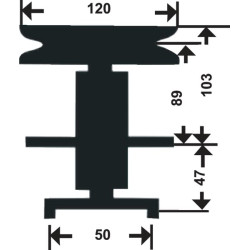 Pilnai sukomplektuotas peilio stebulės komplektas FGP010759