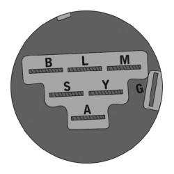 Uždegimo jungiklis 6 kontaktų Murray FGP010188