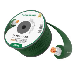 Signalinis kabelis Ø3,8 mm x 500 m metaliniu tinkleliu, vario šerdimi FGP2262