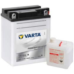 Akumuliatorius 12V 12Ah 160A Powersports Freshpack VARTA 512015016I314PS
