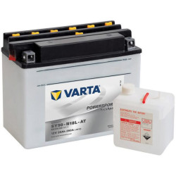 Akumuliatorius 12V 20Ah 260A Powersports Freshpack VARTA 520016026I314PS