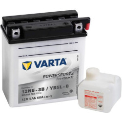 Akumuliatorius 12V 5Ah 60A Powersports Freshpack VARTA 505012006I314PS