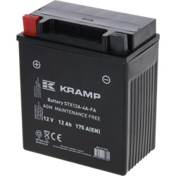 Akumuliatorius 12V 12Ah 175A uždarytas Kramp SBA1212175KR
