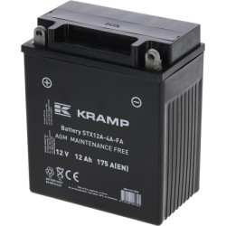 Akumuliatorius 12V 12Ah 175A uždarytas Kramp SBA1212175KR