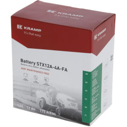Akumuliatorius 12V 12Ah 175A uždarytas Kramp SBA1212175KR