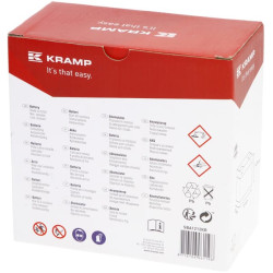 Akumuliatorius 12 V 12 Ah 210 A uždaras Kramp SBA1212KR