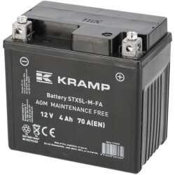 Akumuliatorius 12V 4Ah 70A uždarytas Kramp SBA41270KR