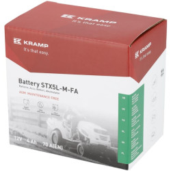 Akumuliatorius 12V 4Ah 70A uždarytas Kramp SBA41270KR
