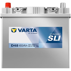 Akumuliatorius 12V 60Ah 540A D48 VARTA Dynamic SLI 560411054