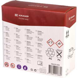 Akumuliatorius 12 V 20 Ah 140 A Kramp SBA2012KR