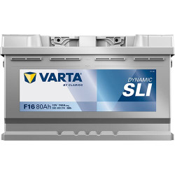 Akumuliatorius 12V 80Ah 740A F16 VARTA Dynamic SLI 580400074