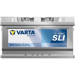 Akumuliatorius 12V 80Ah 740A F17 VARTA Dynamic SLI 580406074