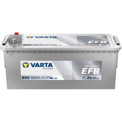 Akumuliatorius 12V 190Ah 1050A B90 ​​VARTA Dynamic EFB 690500105