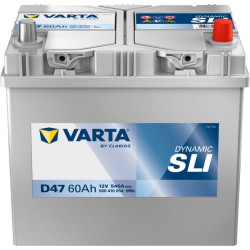 Akumuliatorius 12V 60Ah 540A D47 VARTA Dynamic SLI 560410054
