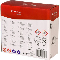 Akumuliatorius 12 V 18 Ah 140 A Kramp SBA1812KR