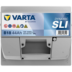 Akumuliatorius 12V 44Ah 440A B18 VARTA Dynamic SLI 544402044