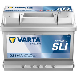 Akumuliatorius 12V 61Ah 600A D21 VARTA Dynamic SLI 561400060