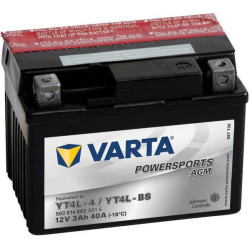 Akumuliatorius 12V 3Ah 40A AGM Powersports VARTA 503014004I314PS