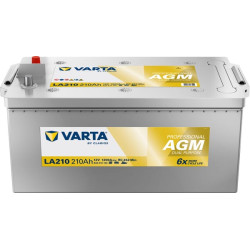 Akumuliatorius 12V 210Ah 1200A LA210 VARTA Professional Dual Purpose AGM 840210120