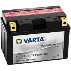 Akumuliatorius 12V 11Ah 160A AGM Powersports VARTA 511901016I314PS