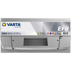 Akumuliatorius 12V 95Ah 850A N95 VARTA Dynamic EFB 595500085