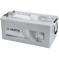 Akumuliatorius 12V 240Ah 1200A LED240 VARTA Professional Dual Purpose EFB 930240120
