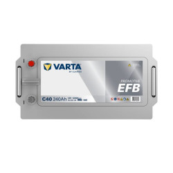 Akumuliatorius 12V 240Ah 1200A C40 VARTA Dynamic EFB 740500120