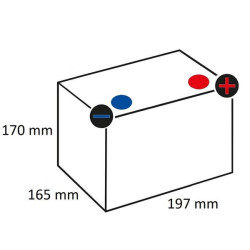 GEL akumuliatorius 12V 40Ah FPG1240