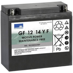 Baterija 12V 15(C20)/14.0Ah(C5) Gel Sonnenschein DF12V15