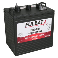 6 V 225 (C20) / 185 Ah (C5) užlietas švino rūgšties akumuliatorius FDC105