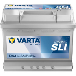 Akumuliatorius 12V 60Ah 540A D43 VARTA Dynamic SLI 560127054