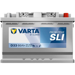 Akumuliatorius 12V 66Ah 510A D33 VARTA Promotive SLI 566047051