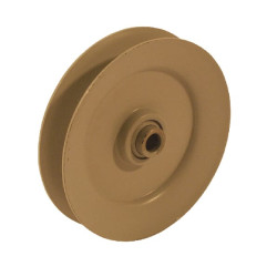 4"x3/8" skriemulys 5/8" V formos diržui FGP011904