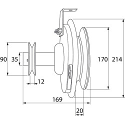 Mechaninė kardaninio veleno sankaba 71704743