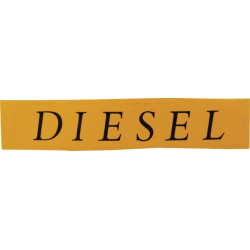 Dyzelino bako etiketė ET13124