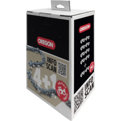 Pjūklo grandinė 3/8" 1,6 mm 72 DL standartinis kaltas „Powercut“, 5 vnt. pakuotė, „Oregon 75LPX072EPACK“