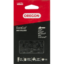 Pjūklo grandinė 3/8" 1,3 mm 55 DL daugiapjovimo kaltas Duracut Oregon M91VXL055E