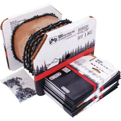 Pjūklo grandinė 3/8" 1,3 mm 1640 DL 100 pėdų pusiau kaltas Versacut Oregon 91VXL100R